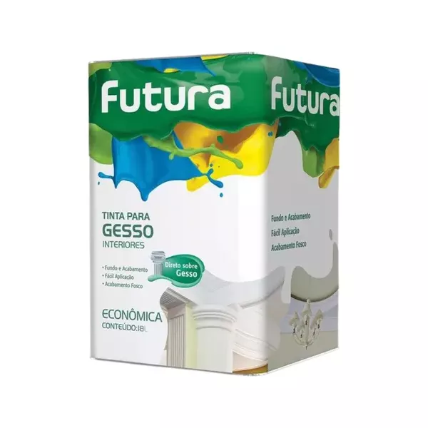 TINTA PARA GESSO 18L FUTURA