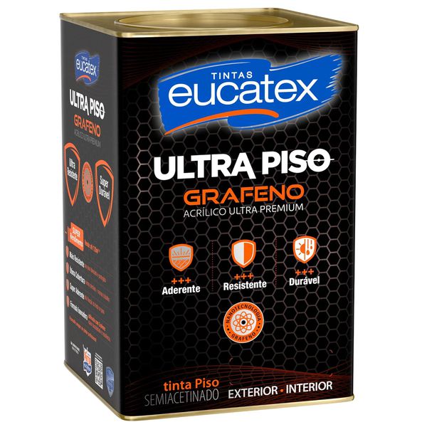 TINTA PISO ULTRA GRAFENO 18L EUCATEX
