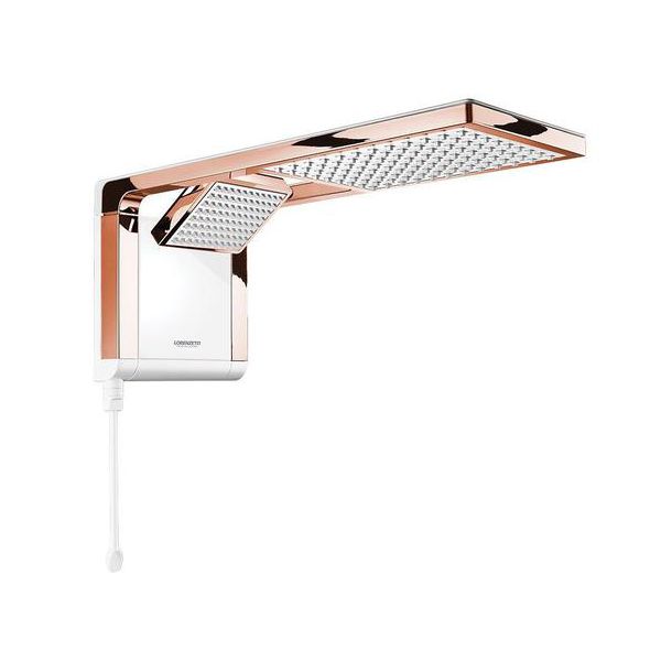 Ducha Chuveiro Acqua Duo Rose Gold Lorenzetti