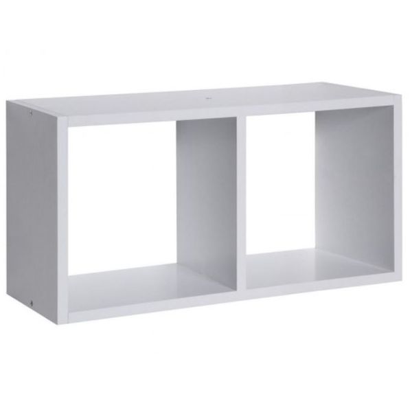 Nicho Duplo Branco 1,5x56x28x20cm Prat-K