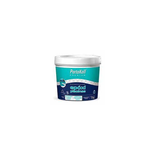 Rejunte Epoxi Piscina Azul Royal 1kg Portokoll 