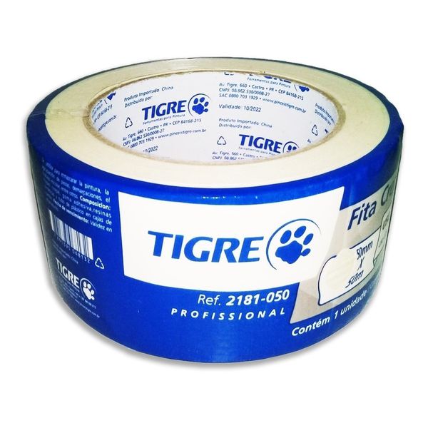 Fita Crepe Tigre 50x50Mm