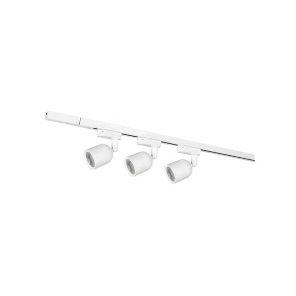Trilho Kit 3 Spots 3000K Branco Quente Branco Avant