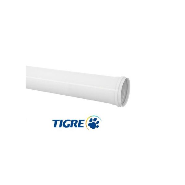 Tubo Pvc Para Esgoto 50mm 2" Barra 6 Metros Tigre