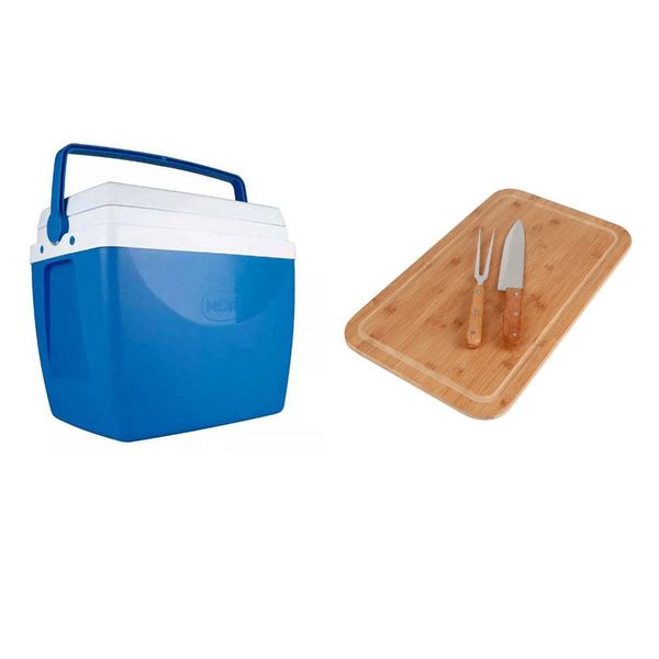 Caixa Térmica 34 Litros Azul-Mor