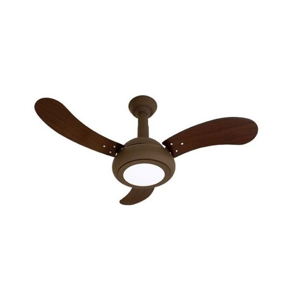VENTIL VENT-DELTA ONE LED 3P 127V MARROM (F.L)