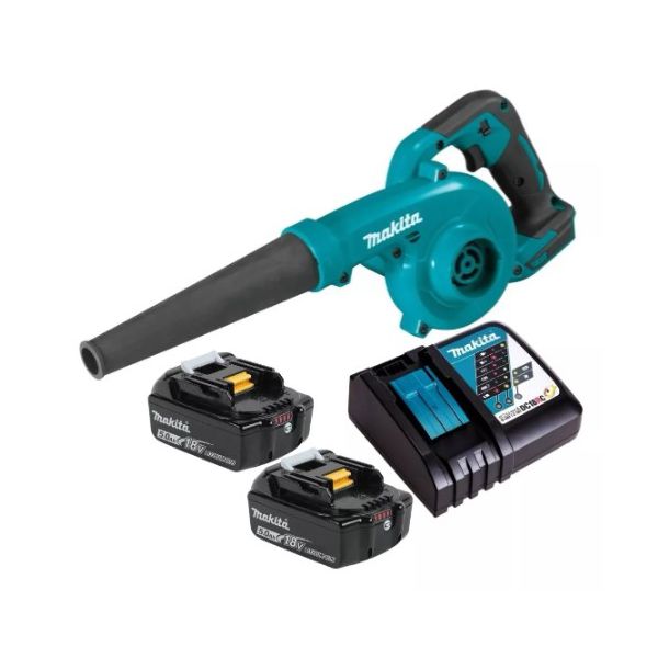 KIT MAKITA SOPRADOR DUB362+DTW285+4BAT5AH+DC18SH+MPAC