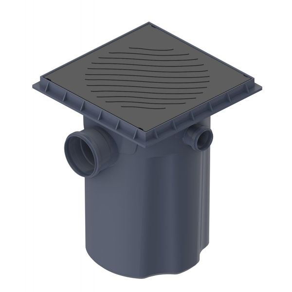 Caixa de Gordura com Cesto de Limpeza e Tampa Tigre