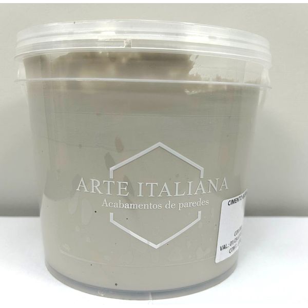 CIMENTO QUEIMADO COR 06 3,2KG-ARTE ITALIANA