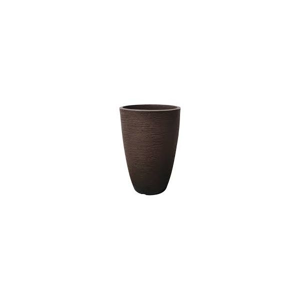 VASO JARDIM MODERNO CONICO 53CM COR MARMORE-JAPI