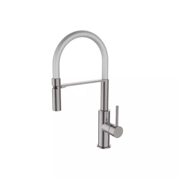 Misturador Monocomando Mesa Flexivel Grey Jiwi