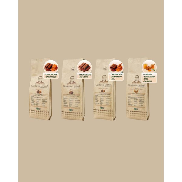  Microlotes Gustavo Leonel Cafés Especiais Torrado e Moído 