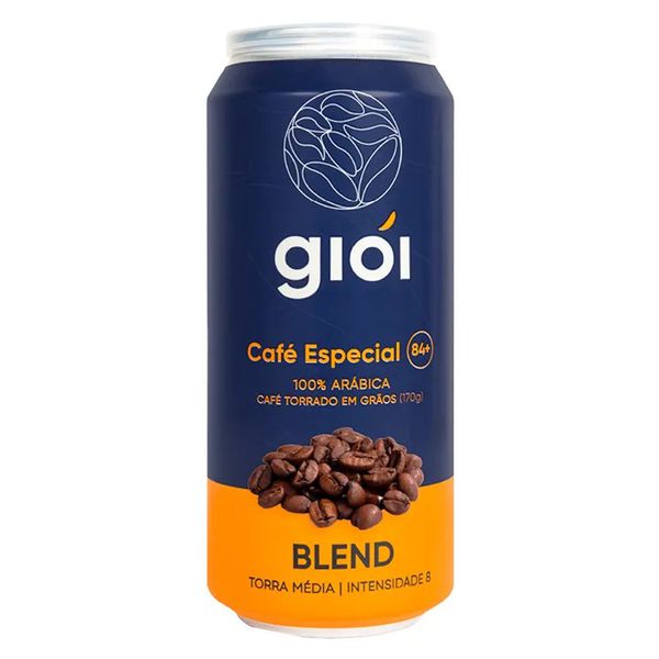 Café Gioí Blend Torrado em Grãos 170g Lata 