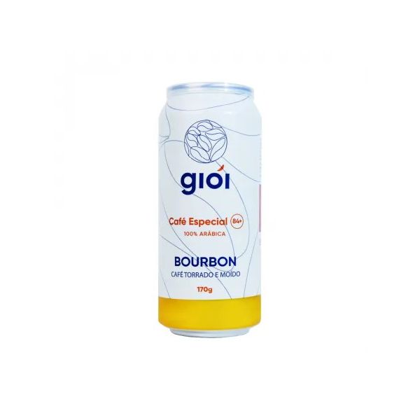 Café Gioí Bourbon Torrado e Moído 170g Lata