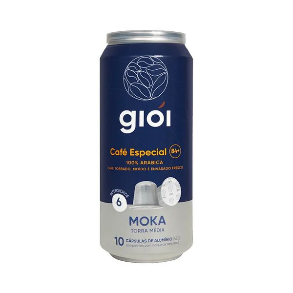 Cápsulas Gioí Moka Lata