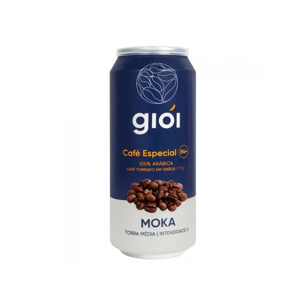 Café Gioí Moka Torrado em Grãos 170g Lata