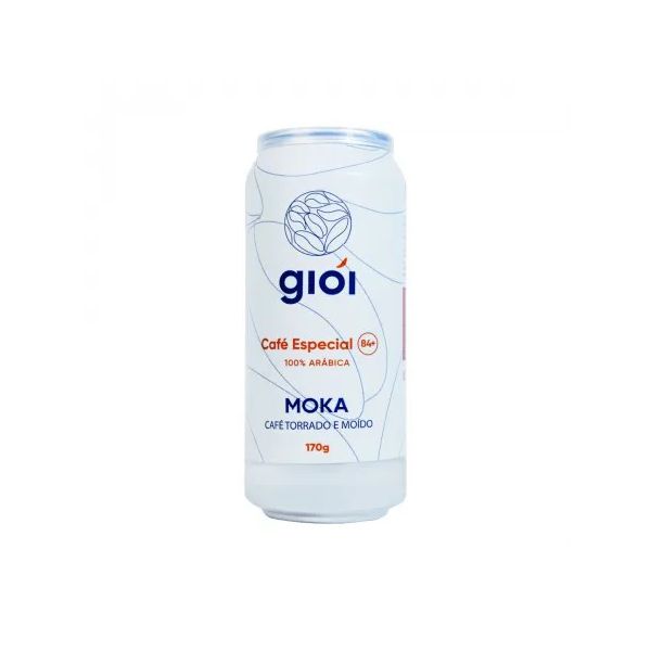 Café Moka Gioí Torrado e Moído 170g Lata 