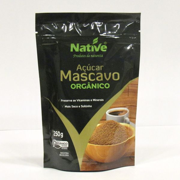 Açúcar Mascavo Orgânico Native 250g
