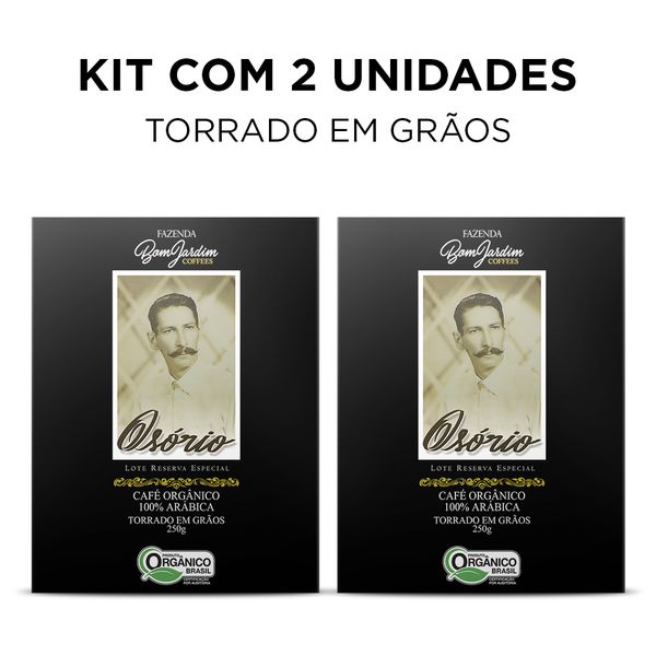 Kit 2 unidades Osório - LOTE RESERVA ESPECIAL - Torrado em Grãos - 250g