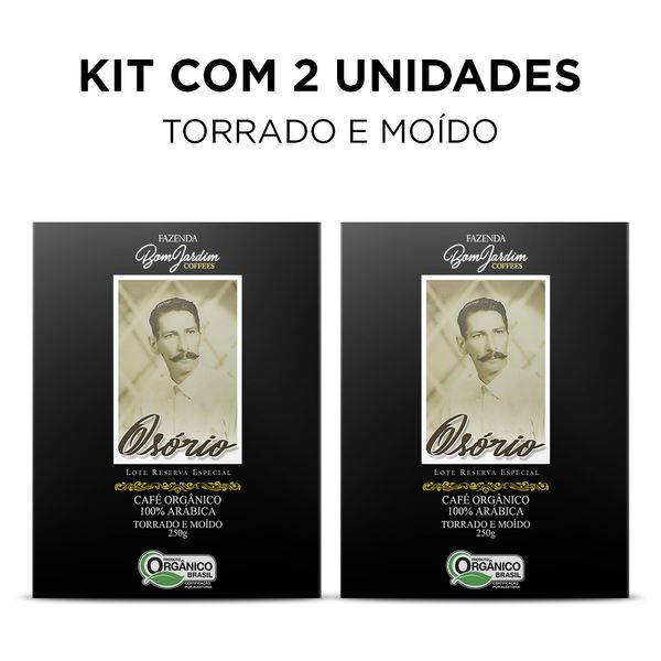 Kit 2 Unidades Osório - LOTE RESERVA ESPECIAL - Torrado e Moído - 250g
