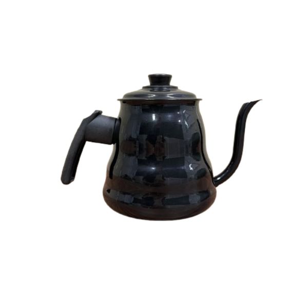 Chaleira Bico De Ganso Preta 1,2L
