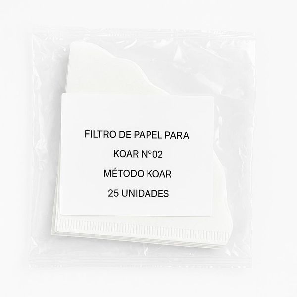 Filtro de Papel Koar Tam 02 - 25 UNIDADES