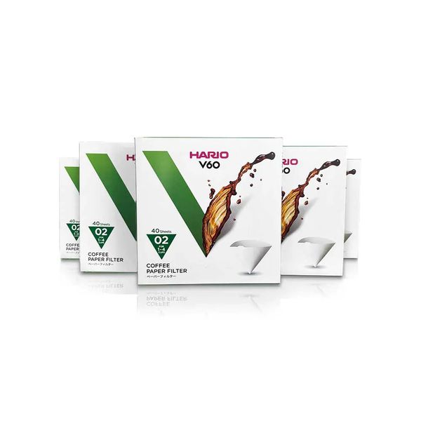 Filtro de Papel Hario V60 Tam 02 c/40 unidades