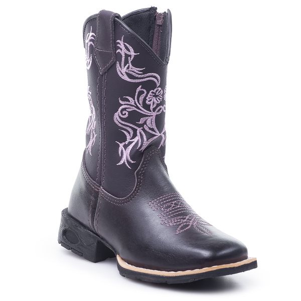 Bota Infantil Texana Floral