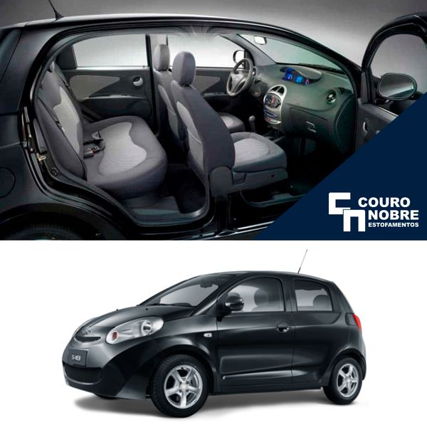 Revestimento Banco de Couro Chery S18