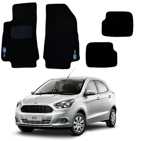 Jogo de Tapetes Ford KA