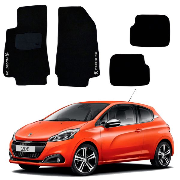 Jogo de Tapetes Peugeot 208