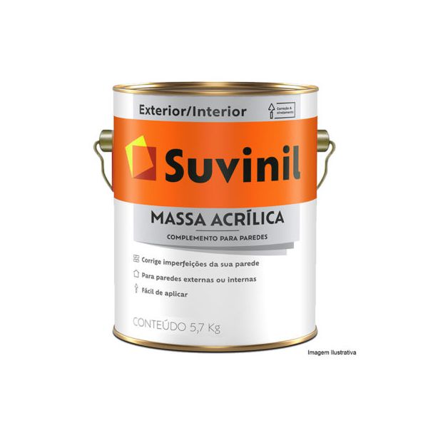 MASSA ACRILICA 3.6 GL SUVINIL