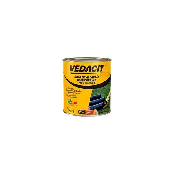 VEDACIT TINTA DE ALCATRÃO (PICHE ) GL 3.6L OTTO BAUMGART