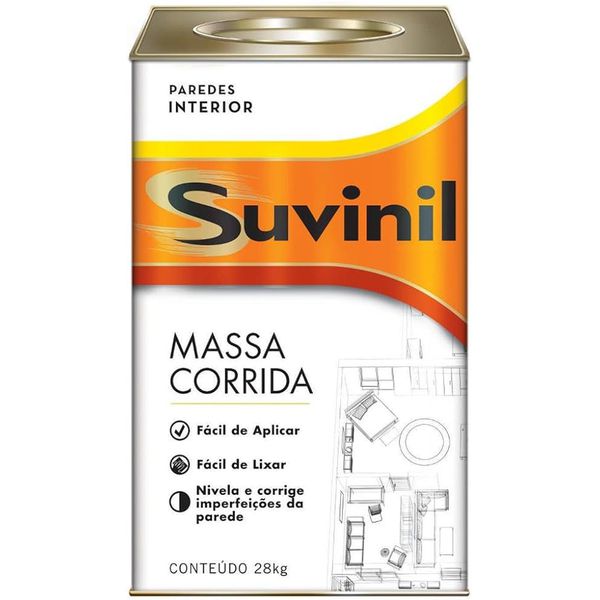 MASSA CORRIDA PVA 18L SUVINIL