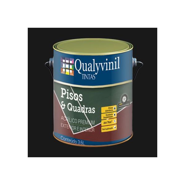 TINTA PISO CONCRETO 3,6L QUALYVINIL