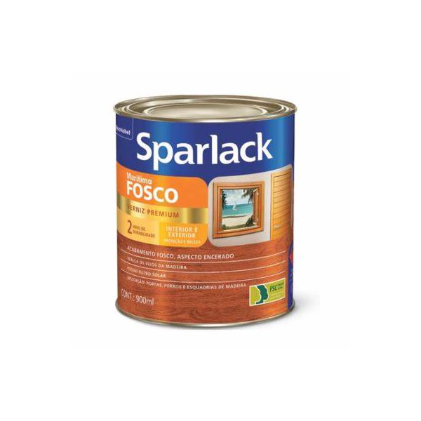 VERNIZ EXTRA MARITIMO FOSCO 0,9L SPARLACK