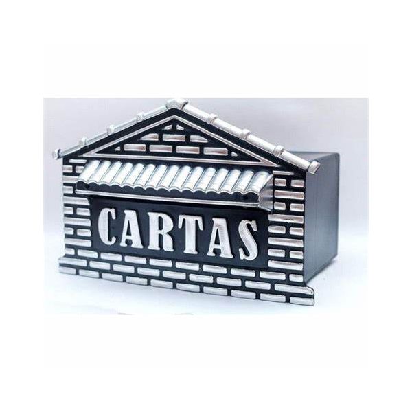 CAIXA DE CORREIO N 04 PVC PRATA REAL