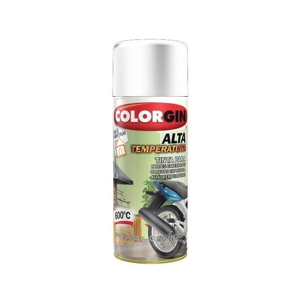 SPRAY ALTA TEMP. BRANCO COLORGIN