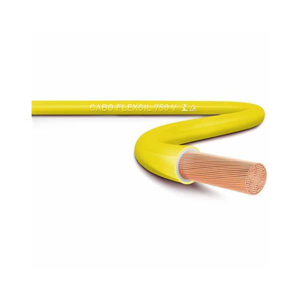 CABO AUTO FLEX 4.0MM AMARELO ML SIL