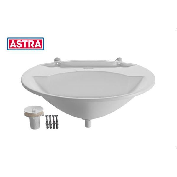 LAVATORIO PLASTICO 36X28 BCO ASTRA