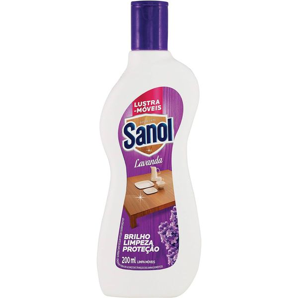 LUSTRA MOVEIS LAVANDA 200ML SANOL