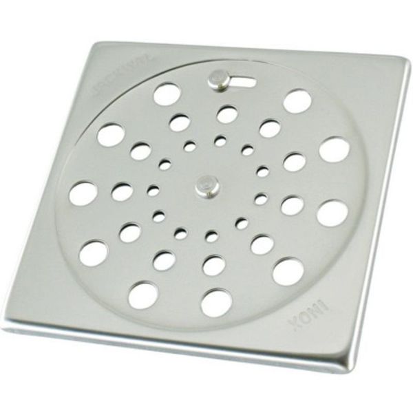 GRELHA QUADRADA CLICK 10X10 INOX VENEZA