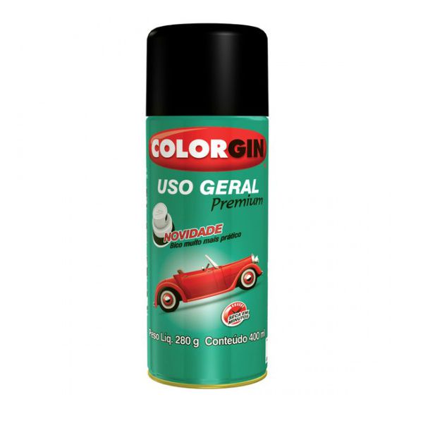 SPRAY USO GERAL PREMIUM BI PRETO COLORGIN