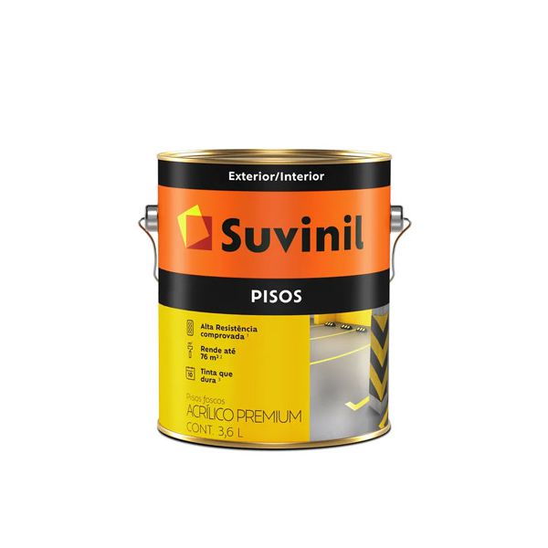 TINTA PISO CONCRETO PURO 3.6 GL SUVINIL