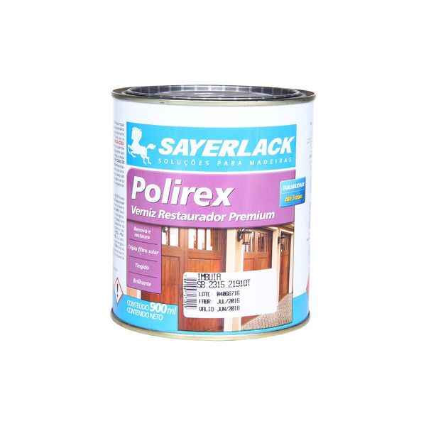 VERNIZ POLIREX IMBUIA 0.9L SAYERLACK