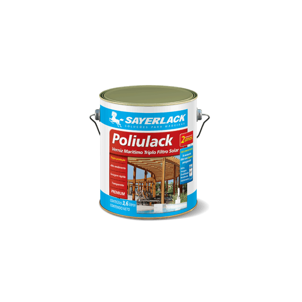 VERNIZ POLIULACK ACETINADO 3.6GL SAYERLACK