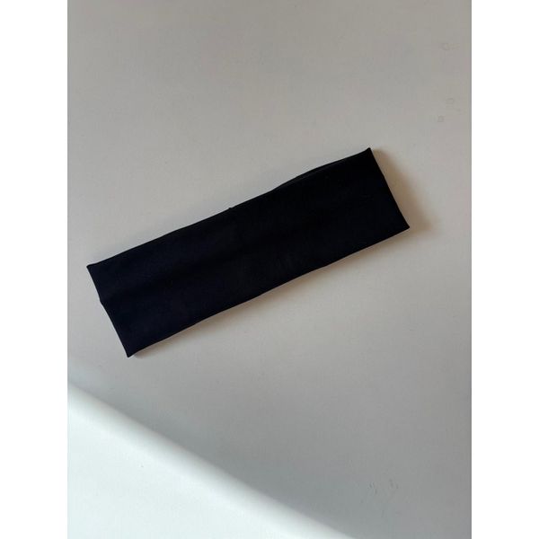Faixa de cabelo Preto