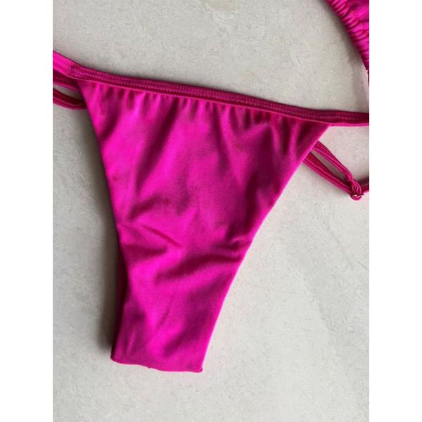 Calcinha de Fita Regulagem Rosa Pink