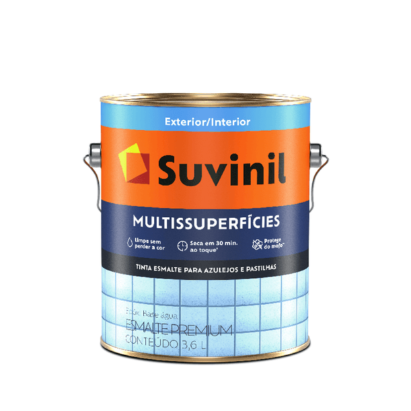 Epóxi Suvinil Multissuperfície Base Água Galão 3,6L