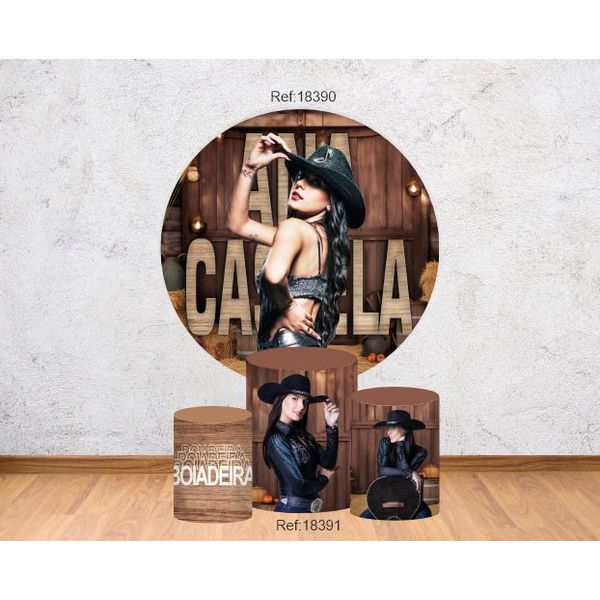 Kit Painel Boiadeira 1,50 + 3 cilindros Criare Paineis